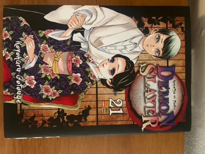 Mangá demon slayer 21