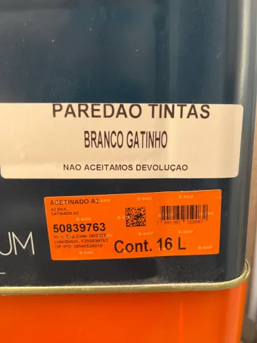 Tinta toque de seda Branco Gatinho