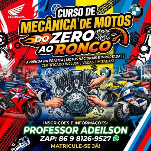 Capacitação em mecânica de motocicletas