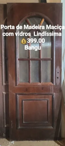 Porta de Madeira Maciça 210x80