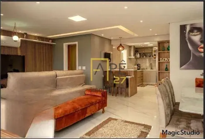 Guarulhos - apartamento de 108m 3 dormitórios - Mobiliado