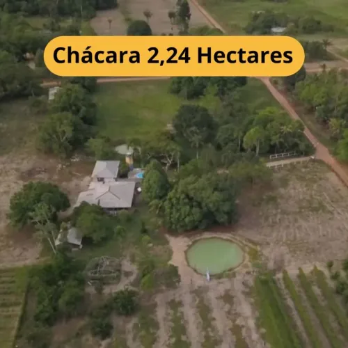 Excelente Chácara Rural à Venda em Candeias do Jamari  2,24 Hectares