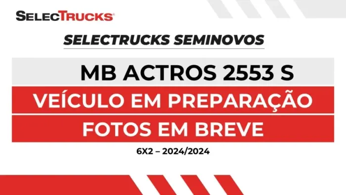 MERCEDES-BENZ ACTROS 2553 530 6X2 2024/2024