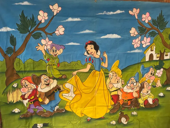 Painel festa infantil lona