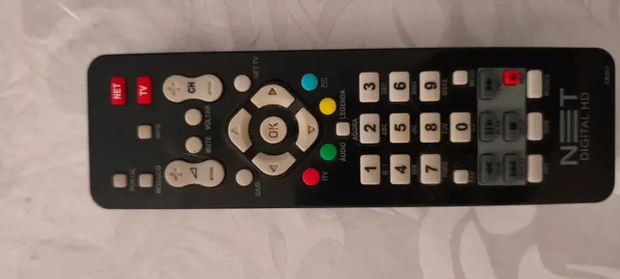 Controle decodificador de tv por assinatura da Claro 