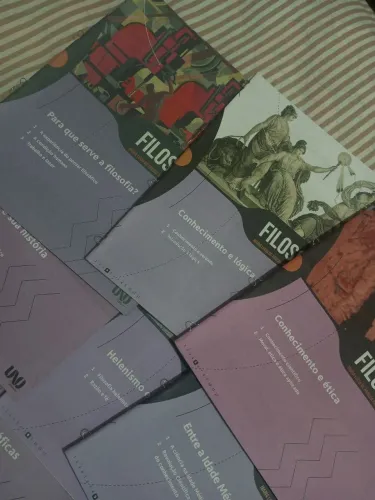 Apostilas UNO FTD - Ciências Humanas (filosofia, siciologia, geografia, história) novos