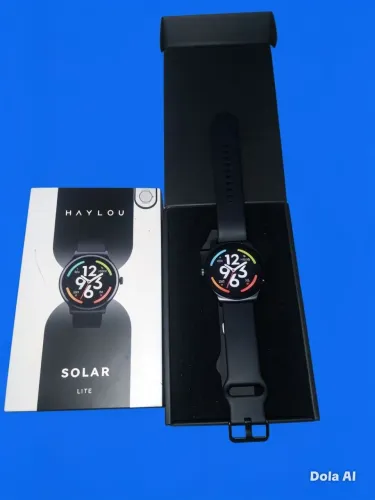 Relógio Haylou Solar Lite não acompanha o carregador