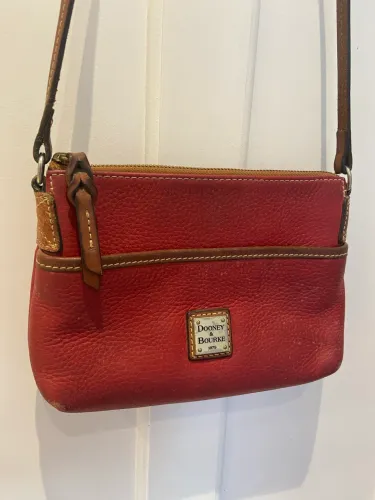 Bolsa dooney & bourke couro importado 