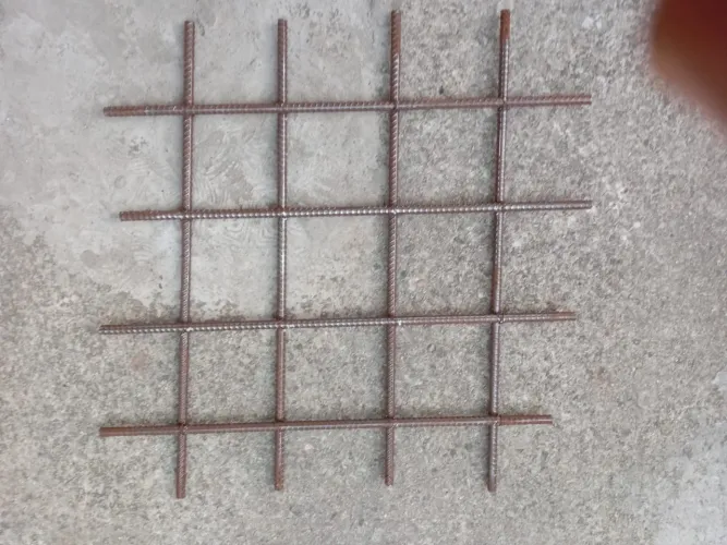 Grelha para pilares de concreto.