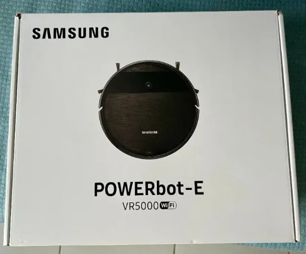 Robô aspirador Samsung POWERbot-E VR5000 em excelente estado e funcionamento perfeito