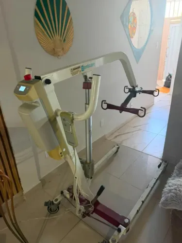 Guincho eletrico pacientes acamados