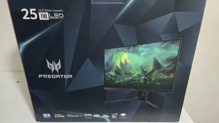 Monitor Acer Predator XB3 | 24,5 | FHD | IPS | 0,5MS | 240HZ | HDMI/DP | XB253Q
