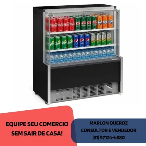Balcão Refrigerado 1,10M 2 Placas Gelopar
