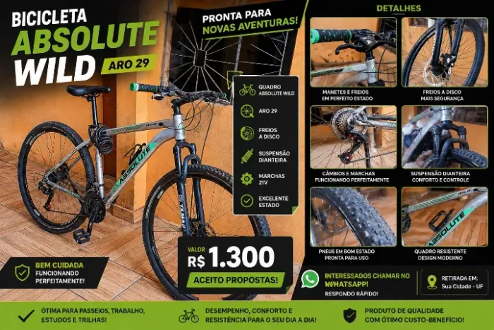 Bicicleta aro 29