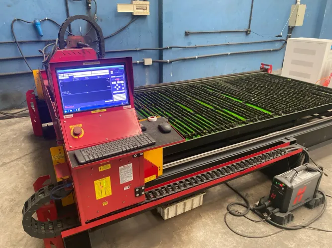 Mesa CNC Corte Plasma/Oxicorte completa 