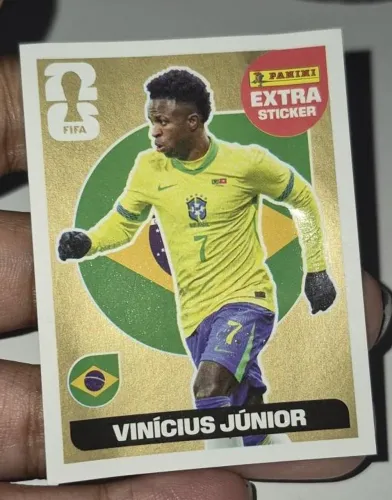 Figurinha Legend Copa Do Mundo 2026 Vinicius Junior Ouro