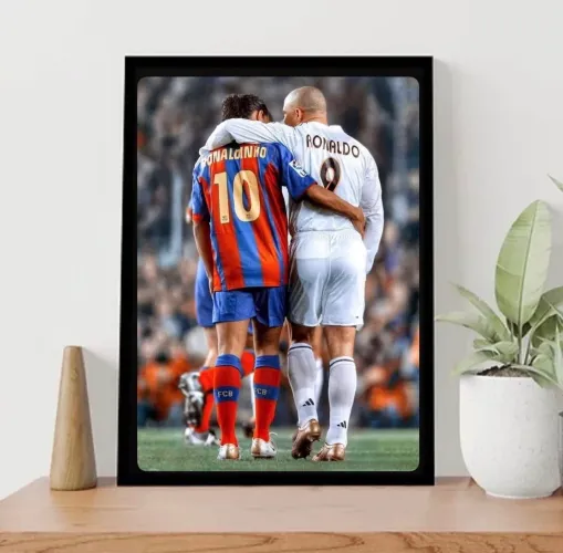 Combo 3 Quadros de Futebol 32x23 cm