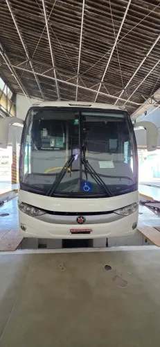 Ônibus rodoviario marcopolo g7 ar condicionado e banheiro scania e mercedes benz
