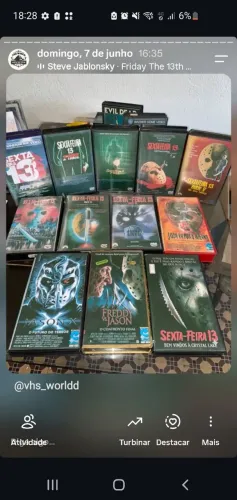 Fitas vhs 