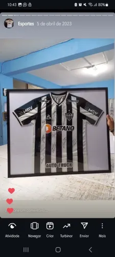 Moldura para camisa de futebol 
