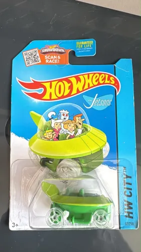Hot Wheels The Jetsons (Os Jetsons) 2013 - HW City - Cartela Intacta - Raridade