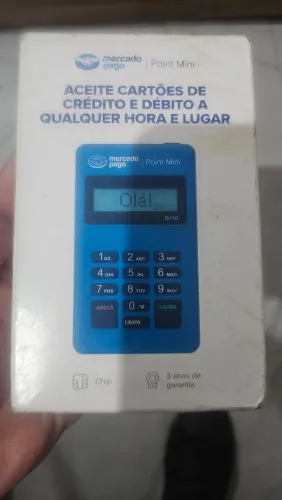 Maquininha point mini mercado pago 