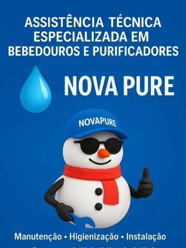 HIGIENIZAÇÃO E MANUTENÇÃO DE BEBEDOUROS E PURIFICADORES