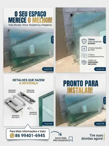 Porta de vidro