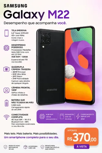 Celular Samsung Galaxy M22 