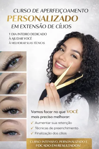 Curso de aperfeiçoamento de cílios