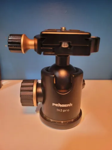 Cabeça para tripé ball head pergear th3 pro