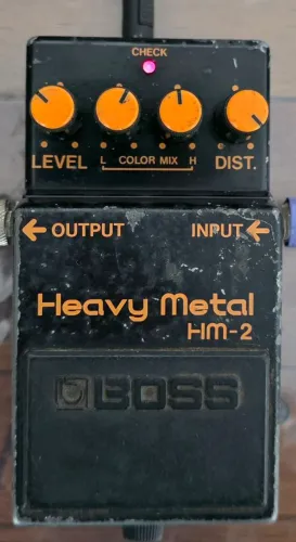 Pedal Boss Haevy Metal HM-2- Made in Japan. Raríssimo