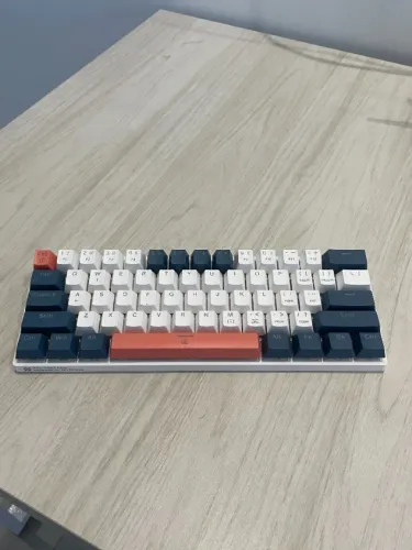 Teclado mecânico gamer Machenike K500 B61 RGB hot swap
