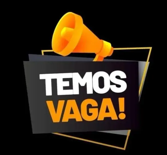 Vaga para comercial de vendas