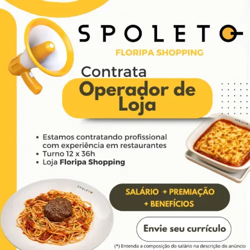 Operador de Loja - Spoleto