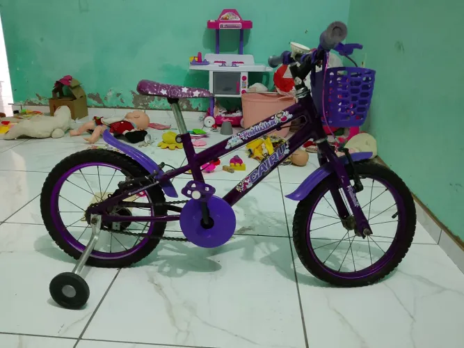 Bike infantil com rodinhas