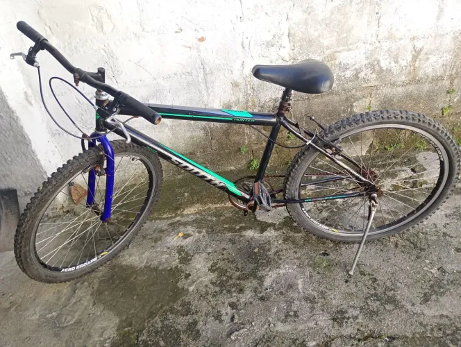 Bicicleta aro 26 jante aero pintura original