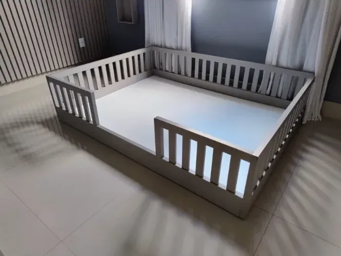Cama Cercadinho Casal Montessori