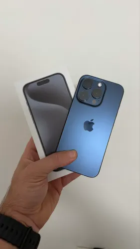 iPhone 15 Pro 128gb azul titânio 