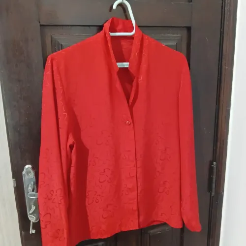 Blusa social manga comprida