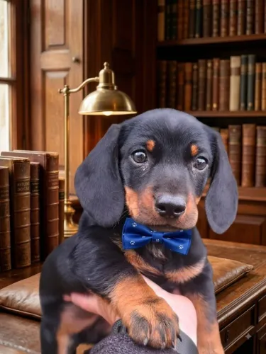 Machinho de basset perfeito para companhia 