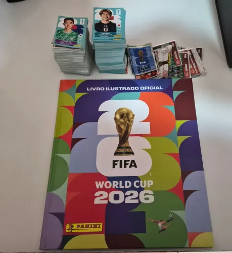 ÁLBUM CAPA DURA COMPLETO - COPA 26