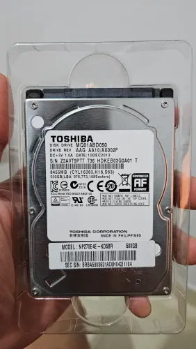 HD 500GB TOSHIBA PARA NOTEBOOK MODELO NP270E4E-KD5BR