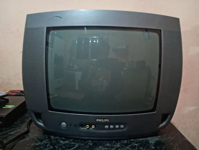 TV PHILIPS 14 POLEGADAS CINZA 