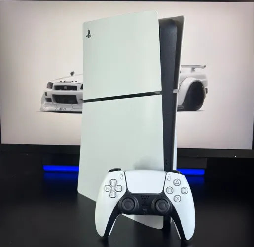 Ps5 Slim 1TB Com Leitor | Completo