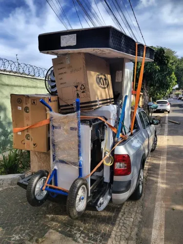 Fretes pequenos em goiania e entorno, carro saveiro. 