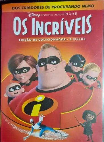 DVD Os Incriveis edição de colecionador com 2 discos