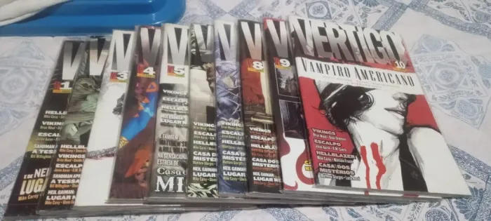 HQ Vertigo editora panini vol: 1 a 17 + 19, 20, 22,24. 
