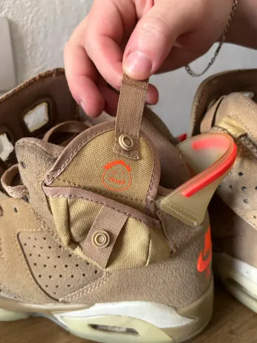 tênis nike air jordan 6 travis scott