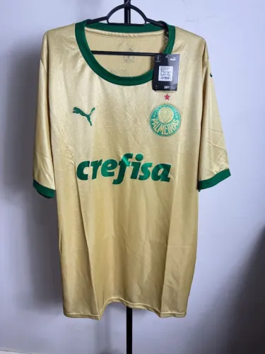 Camisa Dourada Palmeiras Jogador